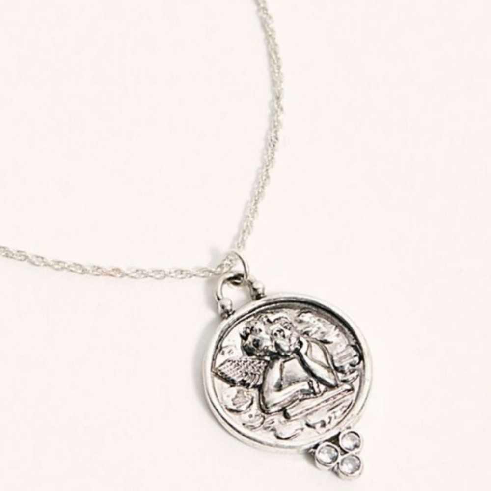Free People Layered Up Pendant Necklace